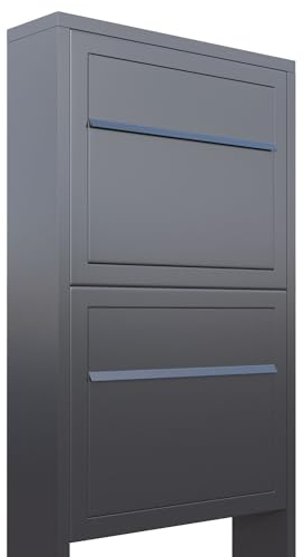 Briefkastenanlage, Design Briefkasten Elegance for Two Anthrazit - Bravios