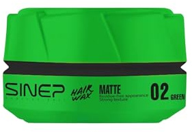 SINEP Matte Haarwachs 150 ml – Voluminisierendes Haarwachs Mit Starken Halt, Natürliches Matt-Finish, Rückstandsfreie Formel – Für Alle Haartypen – Parabenfrei