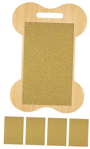 Guangcailun Almohadilla rascadora para Perros, Lima de uñas de para Madera, Tabla rascadora para Patas Perro, Resistente a Las uñas, solución para el Pulido Garras para Todas Las Razas, Tabla para