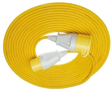 Cavo di prolunga 110 V 20 metri 16 Amp 110 Volt 1,5 mm.