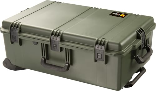 PELI Storm IM2950 Widerstandsfähiger Wasserdichter Transportkoffer, Wasser- und Staubdicht, 90L Volumen, Ohne Schaum, Farbe: Olivgrün/OD Green