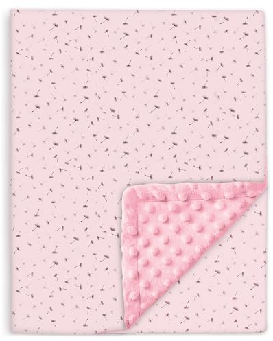 Manta Cuna Bebe Suave De Algodón Oeko Tex para Recien Nacidos Y Niños - 75x100 Cm- Edredon De Cuna 60x120 Cm - Manta Criança para Cama Infantil - Mantita Bebe- Arrullo para Verano E Invierno