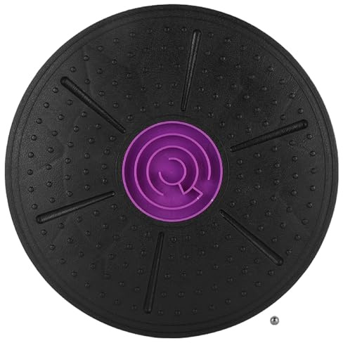 Purple Labyrinth Yoga-Balance-Board, Balance-Trainingsbrett, Balance Pad Yoga-Wackelbrett, Balance Kissen Yoga-Stabilitätsbrett, Für Rumpfstärke