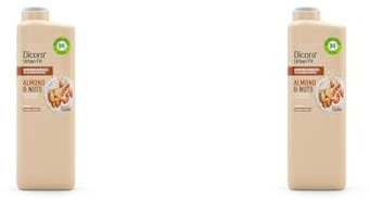 Dicora Urban Fit Gel de Baño Vitamina B Almendras & Nueces 750 ml (Paquete de 2)