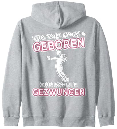 Volleyball Damen Schule Beachvolleyball Mädchen Kapuzenjacke