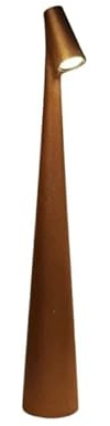 Luxus - Tischlampe Touch Deluxe - Madelief - Gold - H35 x Ø5 - Terrassenlampe - Schreibtischlampe - LED - Wiederaufladbar - Dimmbar - Kabellos - Tischlampe für innen und außen