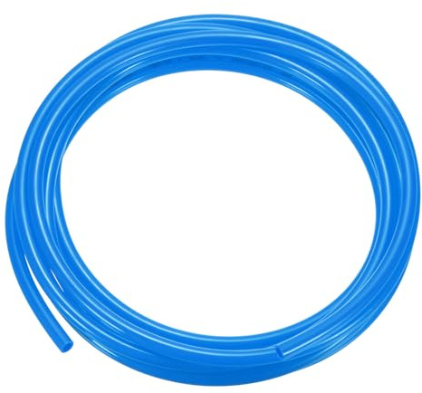 sourcing map Tuyau pneumatique en polyuréthane - 10 mm de diamètre extérieur x 6,5 mm de diamètre intérieur - 5 m de long - Tuyau en polyuréthane pour compresseur d'air, transfert de fluide, bleu
