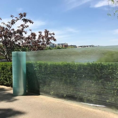 CHZIMADE Polycarbonate Sheets Roofing Sheet Glassfiber Canopy UV Resistant Roof Clear Panels for Greenhouse Sheds Carports Huts Kennels Garages 1x3M