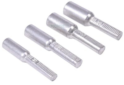 VWWJCCRO 5/10PCS Copper Tinned Meter Box Pin Terminal Wire Cable Lugs Connector DTA-10/16/25/35mm2 with Insulation Sheath(DTA-25mm2,One Size)