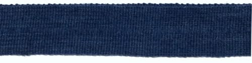 5 m Wolltresse Einfassband für Walkstoffe blau 30 mm
