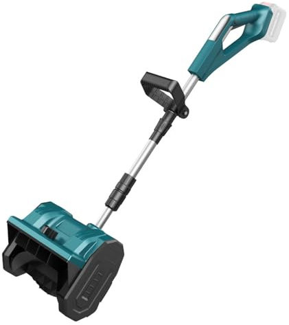 hzexun Spazzaneve,Fresa Per Neve Con Larghezza Di Lavoro 32 Cm,Compatibile Con Batteria Makita 18 V BL1860B Per Terrazze, Gradini, Patio, Vialetti (Batteria Non Inclusa)