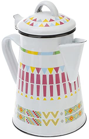 CLISPEED Hand Pot Enamel Kettle for Flower Tea for Home Use Chic Design for Daily Use