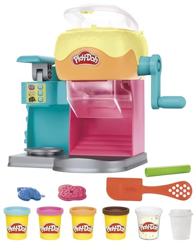 Play-Doh Donut Drop Shop-lekset, leksak med låtsasmat, pyssel för barn från 3 år
