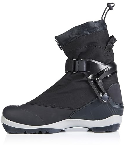 Fischer OTX Adventure BC Mens Cross Country Ski Boots, Black/Yellow, 42