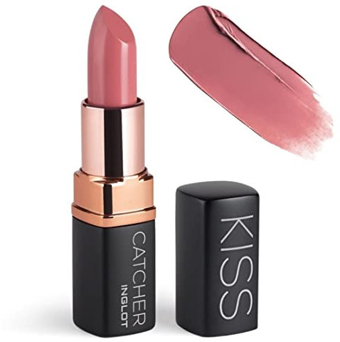 Inglot Kiss Catcher Lipstick Kollektion Lippenstift mit angenehm cremiger Formel und dezentem, schimmerndem Finish Call Me Babe 907