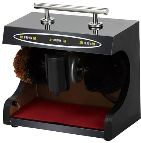 Miuxe Cireuse À Chaussures, Cireuse À Chaussures Automatique, Induction Automatique, Électrique, Titane, Hôtel Commun 220V Portable