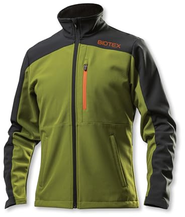 BIOTEX Giacca Termica IEX Unisex per Ciclismo e Running, Tessuto Antivento e Waterproof, Giacchetto a Manica Lunga