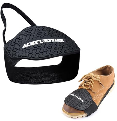 OUDQFCJ 1 pcs Copriscarpe da moto, Protezioni per scarpe da moto, Copriscarpe da moto, Protezioni per cambio, Antiscivolo, Per scarpe da moto