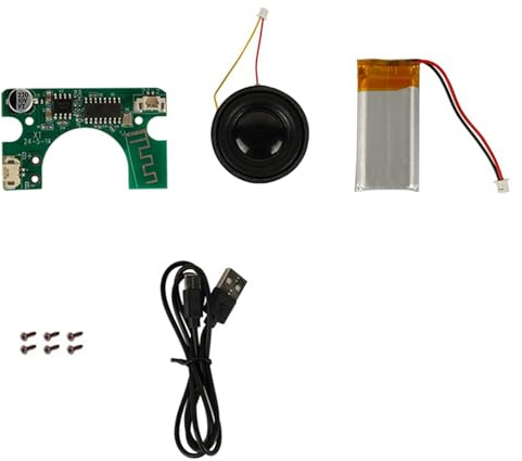 Giwnhvx Kit di altoparlanti Bluetooth fai da te per Stampa 3D con Amplificatore Stereo BT5.0 e Accessori per Stampa 3D