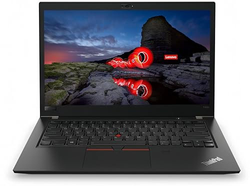Lenovo ThinkPad T480s Business Laptop, 14 Zoll FHD Notebook, Intel Core i5-8250U, 16 GB RAM, 512 GB SSD, US-Tastatur, Win 10 Pro (Generalüberholt)