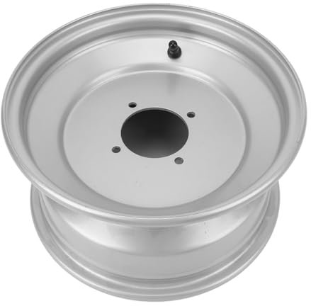 CFTGIW Llanta de Rueda Delantera ATV 21X710, Aleación de Metal de 10 Pulgadas, Agarre Mejorado, Aspecto Elegante, Llanta ATV Go Kart Quad Dirt Bike, Cortacésped
