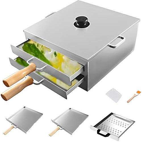 WBRSybUK Vaporera para Rollos De Fideos De Arroz, Compacta Y Fácil De Usar para Uso Doméstico con Fideos De Arroz, Compatible con Estufas Y Cocinas De Inducción