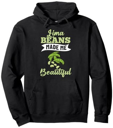 Lima Bean Funny Planting Vegetable Seeds Pullover Hoodie