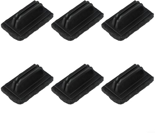 Gdfnmogo Grill-Reinigungsschwamm Bürste 6er Set mit ergonomischen, rutschfesten Griffen, robuste Scheuerschwämme zur effektiven Entfernung von Fett und Schmutz, sicher für Guss