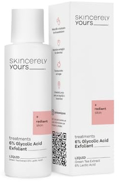 Skincerely Yours Fruchtsäure Peeling 100 ml I Mit 14% Fruchtsäuren und Grüntee Extrakt I Zellerneuernd I Gegen Pickel und Pigmentflecken I Anti-Aging Effekt I Vegan