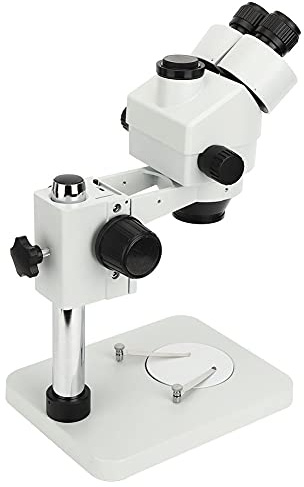 Yctze Microscope Stéréoscopique Trinoculaire avec Grossissement et compatibilité avec Appareil Photo Numérique pour Le Soudage et la Maintenance Industriels