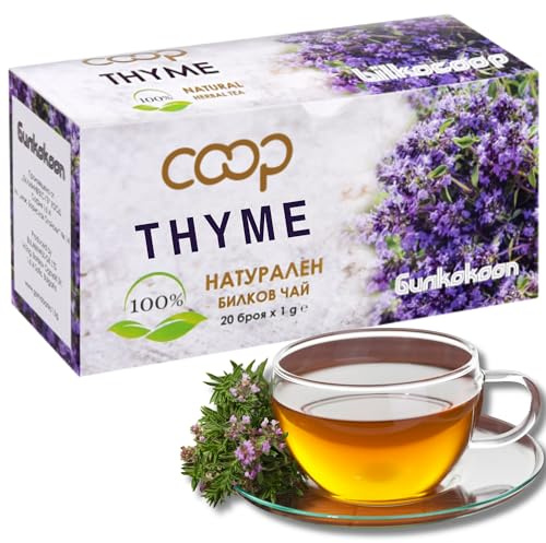 Coop Thyme Herbal Tea, 20 Tea Bags, 1.5 g Each