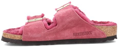 Birkenstock Women's Arizona Shearling Maroon 37N, Granata, 37 EU