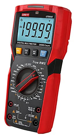 UNI-T UT89XE Digital-Multimeter Professioneller Tester True RMS AC/DC 1000 V 20 A Spannung Strom Temperatur Leitfähigkeitsmesser