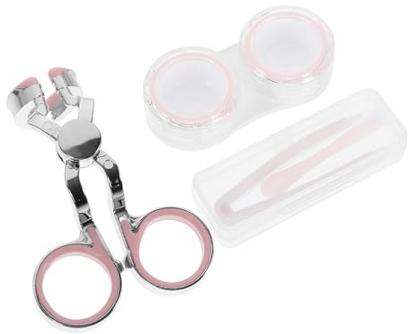 JECOMPRIS 1juego Removedor De Lentes De Contacto Aplicador y Kit De Succión Compacto Para Viajes Herramienta De Facilitar La Inserción y Extracción De Lentes De Contacto
