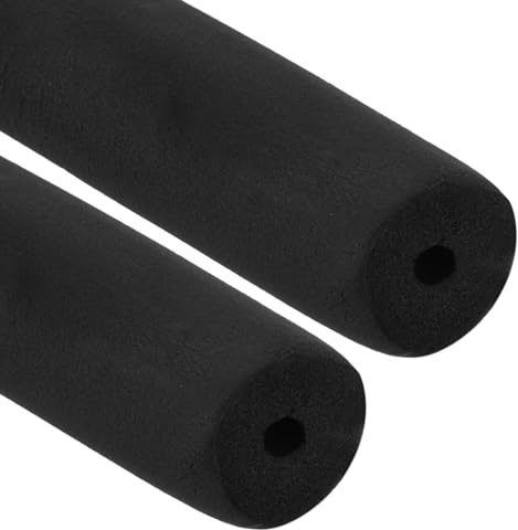 PATIKIL 1/4(6mm) ID x 6.6Ft x 0.51 Pipe Insulation Foam Tube, 2 Pack Pipe Cover Wrap Roll Bar Padding Tubing for Handle Grip HVAC Air Conditioner Units