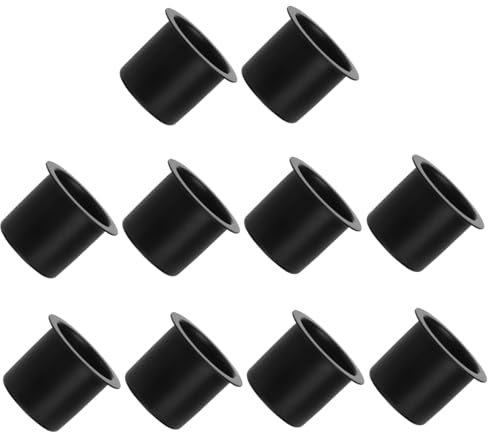 Cabilock 10er Pack Weihnachtskerzenhalter Eisenkunst Glasbecher Flammenlose Teelichter Elektrische Kerzen Kompatibilität