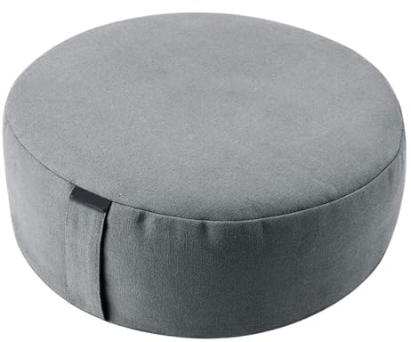 kowaku Cojín de meditación, Funda Lavable, cojín portátil para Asiento de Suelo, Almohada de meditación para relajación, balcón, Interior, Adultos y Mujeres