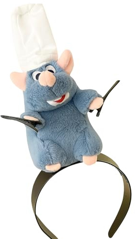JazRvr Ratatouille Haarreif, Lustige Kopfbedeckung Für Kinder Und Jugendliche, Ideal Für Mottopartys Und Kostümfeste, Stitch Haarreif Als Kreatives Accessoire