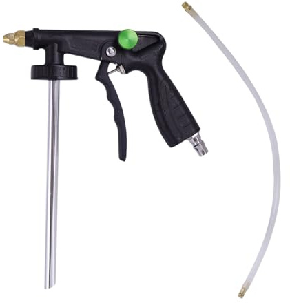 LeeQinersw Lackierpistole Als Unterbodenschutzpistole KFZ Sprühpistole Und Farbzerstäuber Ein Kompaktes Handgerät Zur Einhandbedienung für Lackieren von Ins, Schwarz