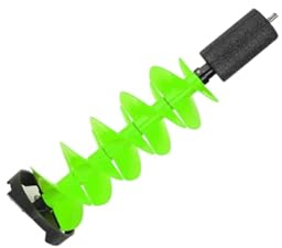 KIXZSAZ Tarière à Glace Efficace pour la pêche sur Glace, foreuse pour Tous Les océans, mer, Lacs et rivières. Excursions en mer, Lacs et rivières, Vert, 75 cm
