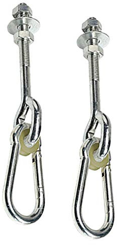 Ndier Crochet de Plafond, Crochets de Suspension, Vis de Fixation pour Balançoire, Béton Bois Ensembles, Yoga, Hamac, Chaise Accrochante, 150Kg - 150mm