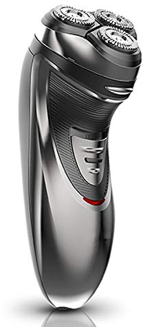 Elektrorasierer | 3 bewegliche Rotationsköpfe | 3D Konturenanpassung | Ausklappbarer Trimmer | Nass & Trocken | Rasierapparat | Herrenrasierer | Präzisionstrimmer | XL-Scherköpfe | 3D Rasierer