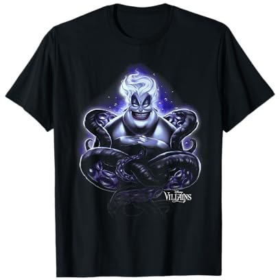 Disney Villains Ursula Dark Portrait T-Shirt
