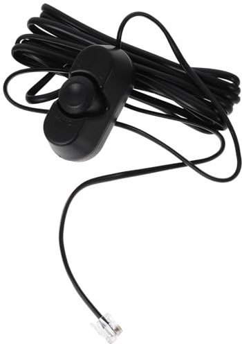 VICASKY Contrôleur de Volume Audio pour Caisson de Basse Voiture Bouton de Réglage Facile, Matériau PVC Noir, Contrôle à Distance pour Système Sonore Automobile