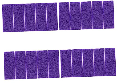 Healvian 20stücke Teiliges Pediküre Effektive Hornhautentferner Aus Langlebigem Material Für Fußpflege Sanfte Anwendung Zur Entfernung Abgestorbener Haut Glättung Der Fußsohlen