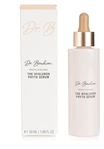 Dr. Bouhon - The Hyaluron Phyto Serum (50ml) - Gesichtsserum mit 4-Fach Hyaluronsäure, Phytoöstrogenen & Zink PCA - straffend, regenerierend & antioxidativ – vegan & dermatologisch getestet