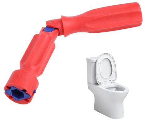 Montageschlüssel für wc-sitz, Toilettensitz-Montageschlüssel, Universeller wc-sitz-Installationsschlüssel, 10/13/17mm Reparaturschlüssel für Toilettensitz Befestigung, Rot