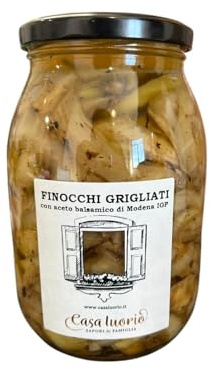 Grigliata di Finocchi in Aceto Balsamico e Olio di girasole