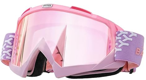 OTG Ski Goggles Adults Snowboard Goggles Glasses for Men Women Youth Purple