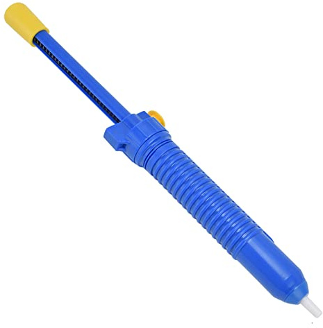 lvifloae Electric Desoldering Pump Heatproof Powerful ABS Vacuum Solder Sucker Tool Sucker Removal Tool with Anti Skid Gri for Electronics Repair and PCB Soldering